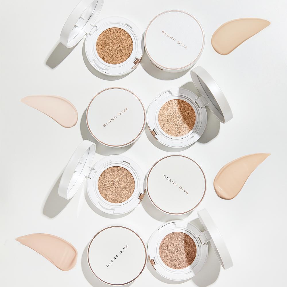 BLANC DIVA PUDRA COMPACTĂ CUSHION GLEAM COVERAGE 13g