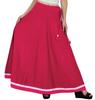 Bimba Women Long Boho Maxi Skirt Cotton Flared Skirts With Drawstring Waist