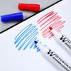 4pcs Whiteboard Marker Set,2.0mm Nib,Black Blue Red High-Volume Ink,Office Teaching Pen,Clear Handwriting & Easy Erasure