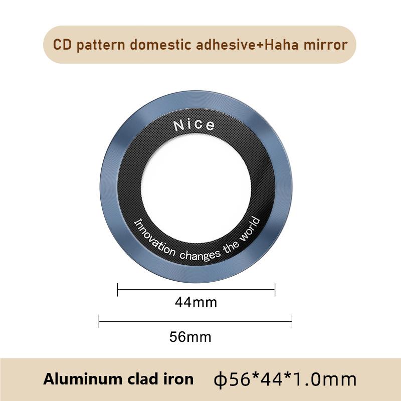 

For Magsafe Magnetic Plate Ring Universal Metal Sticker Support Wireless Charger Metal Plate Sheet For Magnet Car Holder