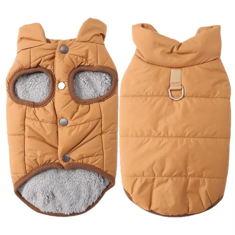 Fleece Dog Warm Clothes Winter Dog Vest Coat Fashion Dog Bodysuit  for Small Medium Dog