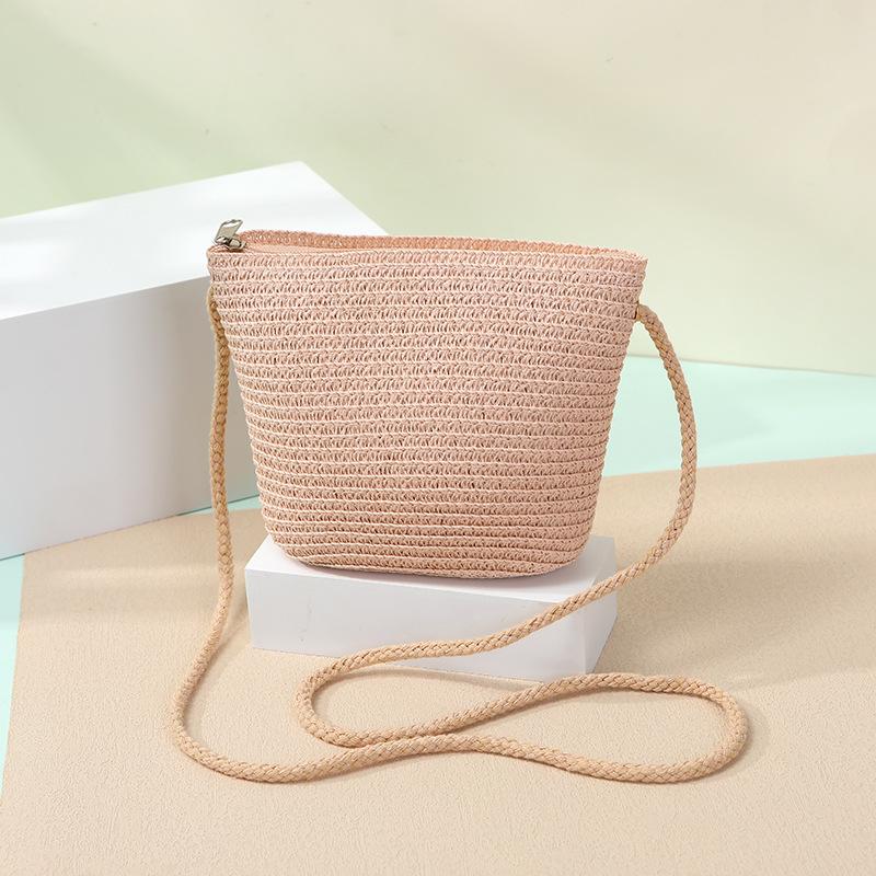 Soft Straw Tote Bags Travel Shopping Bag Beach Weave Handbag Female Bohemian Shoulder Bag
