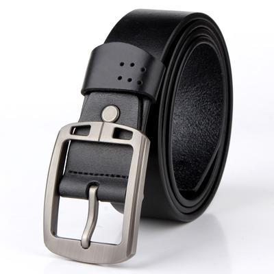 Men'S Belt Leather Business Antique Belt Men'S Youth Cowhide Pin Buckle Belt Belt