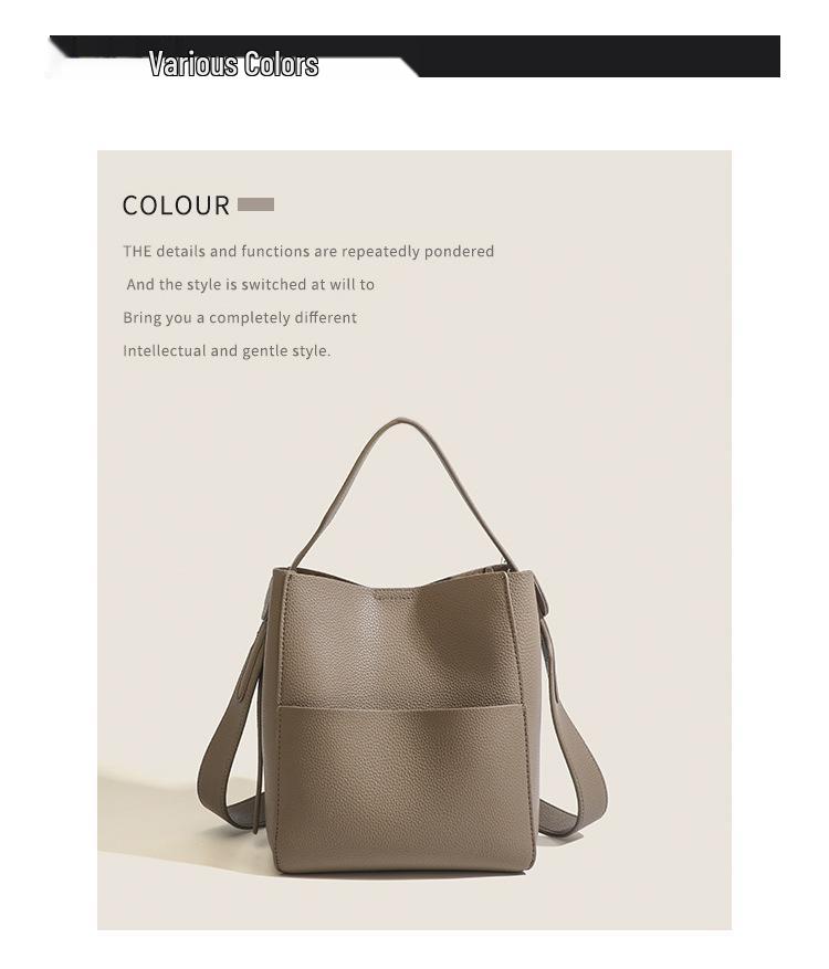 2026 Damen High-End Minimalistisch Weiches Leder Crossbody & Schulter Beuteltasche - Großes Fassungsvermögen für den Winter