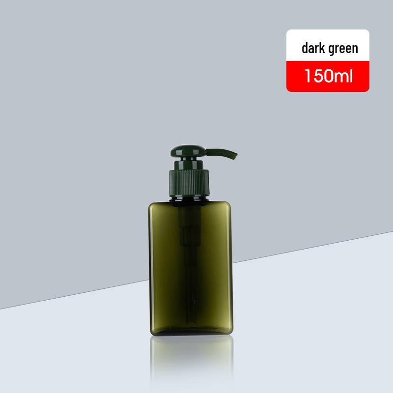 Travel Refill Pump Bottles for Lotion, Shower Gel, Shampoo, and Hand Sanitizer - Square Design, Empty and In Stock