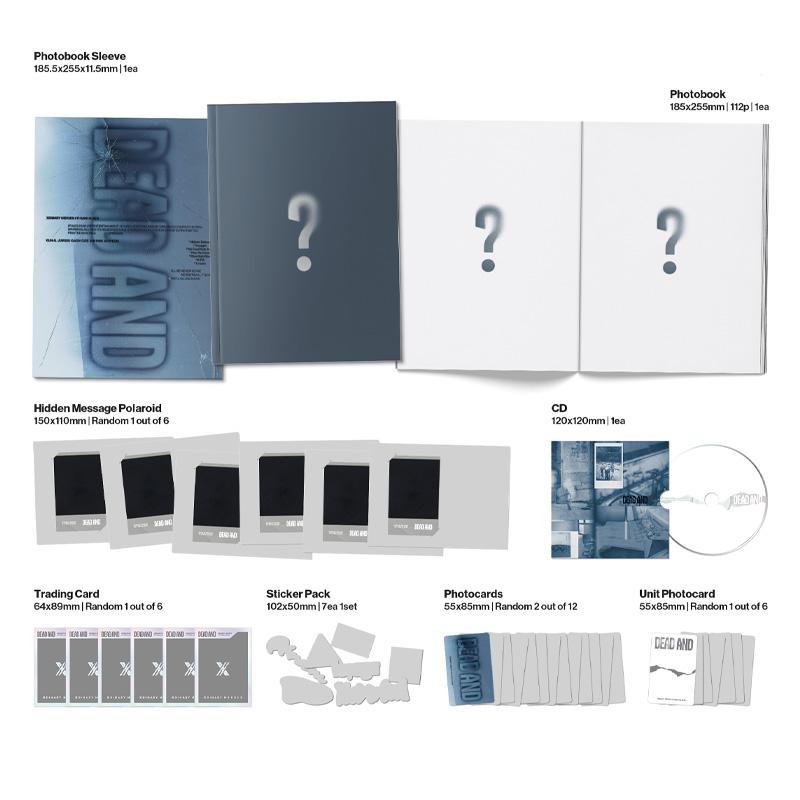 [FÖRBESTÄLLNING] Xdinary Heroes Minialbum DEAD AND Fotobok Ver.