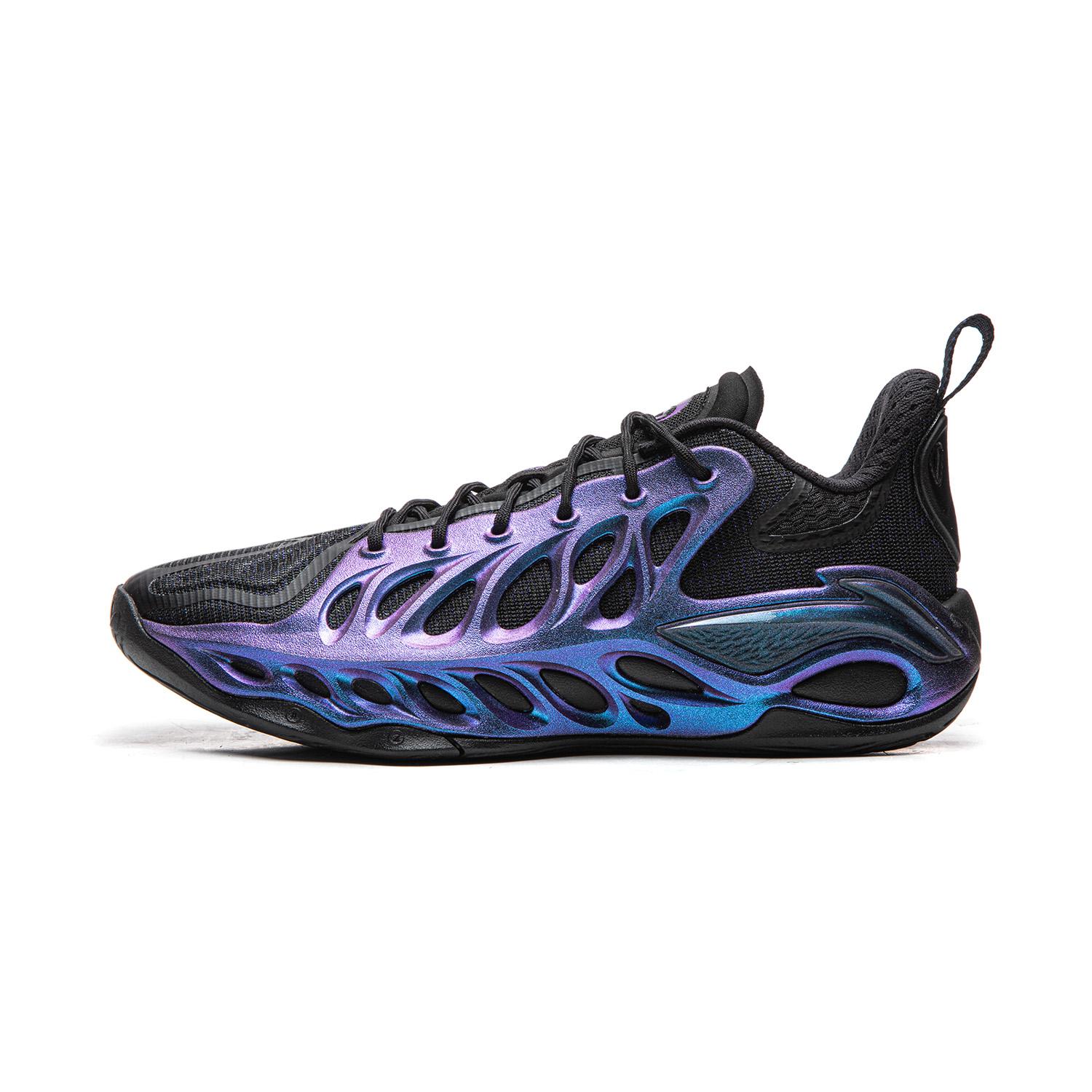 

Li Ning Anti-Five Pursuit 2 Супертехнологичная сетчатая баскетбольная обувь Мужская кроссовка Черная ABFW013-6 42⅓
