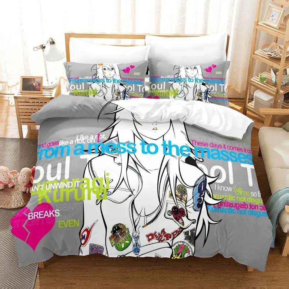 Anime Air Gear Bedding Set Single Twin Full Queen King Size Bed Set Adult Kid Bedroom Duvet Cover Sets Anime Bed Sheet Set