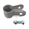 Galvanized Pipe Bracket Clamp for Greenhouse Frame: Duckbill Clip, Door Header, Hoop Connector, Flat Head Reducer