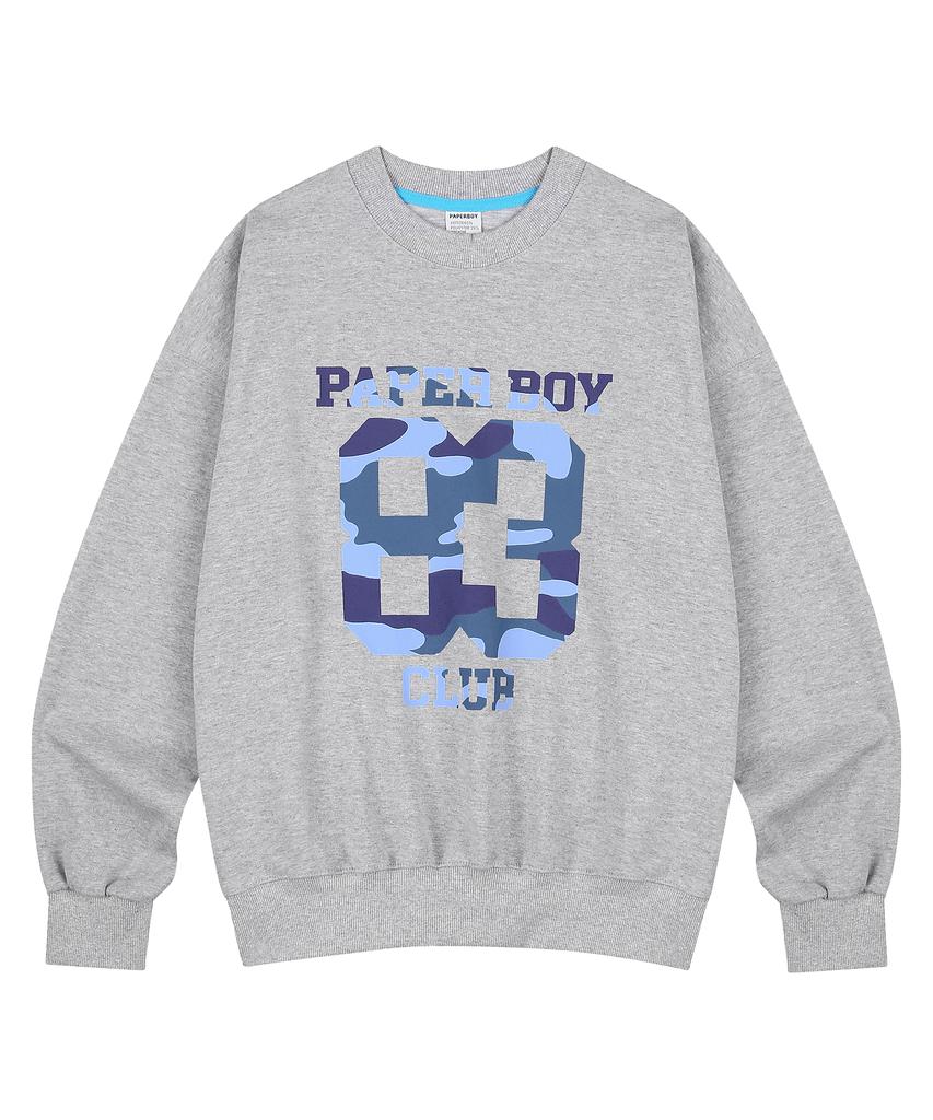 PAPERBOY Camo 83 Sweatshirt - Cream