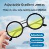 Fashion ND2-400 Adjustable Dimming Eyeglasses Gradient 9 Level Fishing Sunglasses UV400 ND Filter Sun Glasses Driving