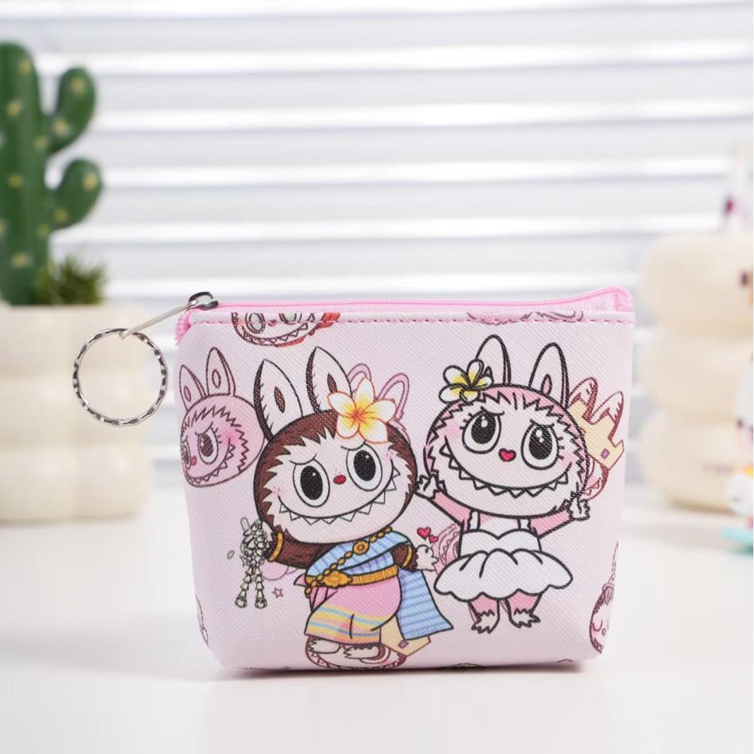 

Children s Handheld Snack Bag PU Storage Bag New Cute Cartoon Change Bag Animation