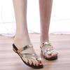 Fashion 2025 Fashion Ladies Shoes Pinch Toe Women's Slippers New Crystal Outdoor Casual Summer Comfortable Best Seller Wedge Slippers
