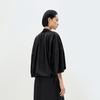 LESS 2025 Summer Mulberry Silk Loose Shirt