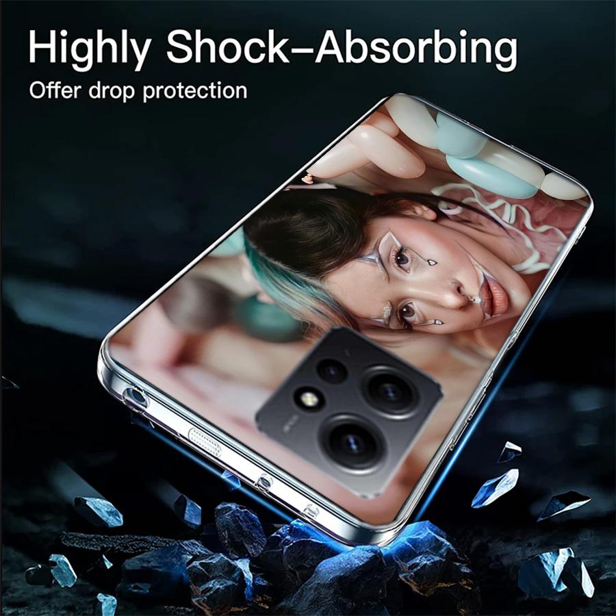 Melanie Martinez Phone Case For Redmi 12 13C 12C 15C 9 10 10C Note 13 Pro Plus 14 15 Pro 9T 9C 9A TPU Soft Cover Clear Cell Case