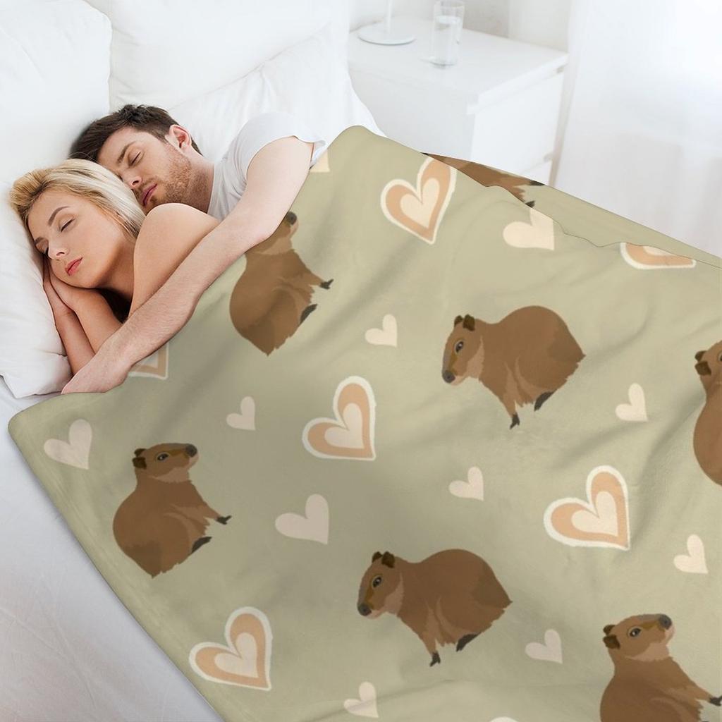 Capybara II Überwurfdecke Riesensofa Camping Valentinstagsgeschenkideen Umzugsdecken