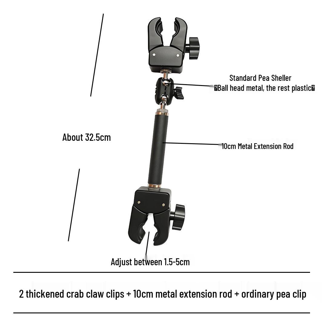 

Universal Rotating Clip Holder for Motorcycle/Bicycle & Selfie Stick