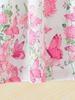 Spring-Autumn Girls' Princess Jacket & Vest Set: Long Sleeve Dress with Printed Vest
