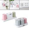 Toothbrush Cup Holder, Toothpaste Stand Rack Detachable Electric Toothbrush Holder Save Space
