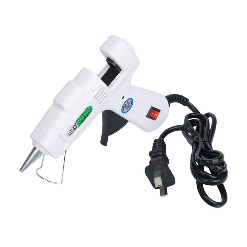 Hot Melt Glue Gun with Bracket Hand Electric Melt Glue Gun Hot Melt Glue Gun Plug-in High-temperature Glue Gun