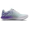Under Armour Flow Velociti Wind 2 Comfortable Fabric Low-Top Casual Running Shoes Women Sneaker White Purple 3025662-102