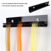 Hair Extension Hanger Stand Hair Display Holder Rack Portable Hair Extension Organizer Rack Hair Styling Coloring Washing Tool