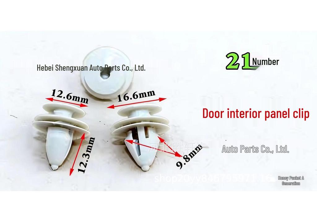 Universal Nylon Door Panel & Trim Fixing Clip for Cars