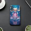 Custodia per Telefono Sailor Moon A-Anime per Samsung S25,S24,S21,S22,S23,S30,Ultra,S20,Plus,Fe,Lite,Note,10,Copertura Nera