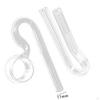 Aquarium Glass Lily Pipe Fish Tank Filter Inflow/outflow Skimmer Surface Clear