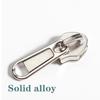 100Pcs Zippers Repair Set Alloy Zippers Slider Replacement Easy Installation Zippers Pull For Garments Bedding Suitcases