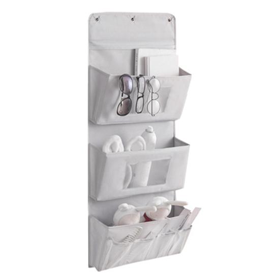 1 sett hengende oppbevaringspose Dekorativ fuktsikker kreativ bred bruk Skapdør hengende oppbevaringspose Husholdningsartikler