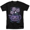 Cute Fall Holloween Ghost Pumpkin Coffee October Graphic Design T-Shirt Unisex T-Shirt
