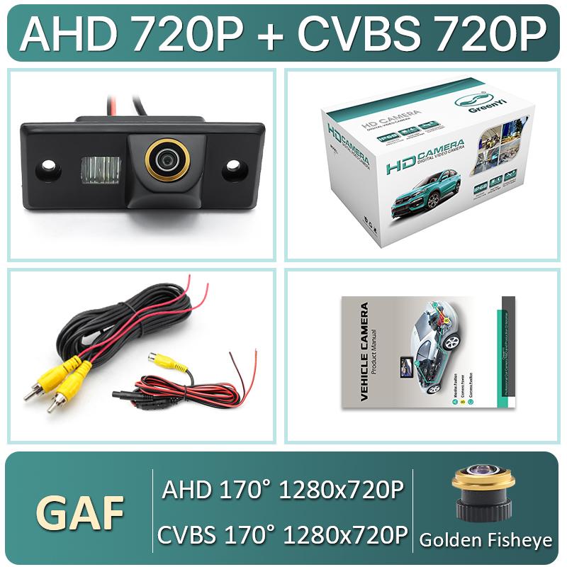 

AHD 1080P 1000TVL Автомобильный номерной знак камера заднего вида для VW Volkswagen Santana Polo(3C) Тигуан Туарег Пассат Б4 Б5 Шкода Фабия