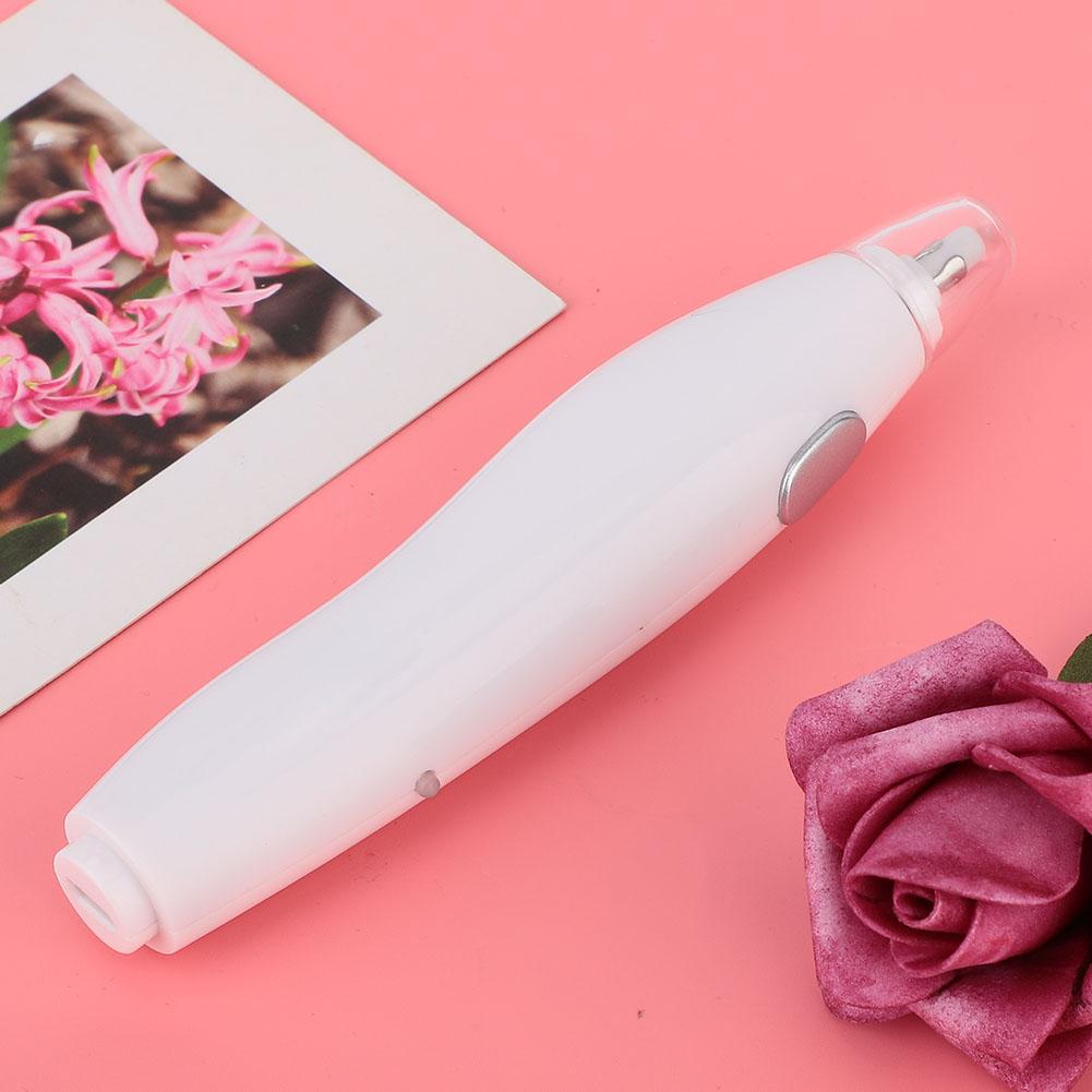Pratica Gomma Elettrica Ricaricabile USB con 16 Ricariche di Ricambio (Rosa)