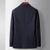 Men's Casual Suit Spring and Summer Thin Light Luxury Business Single West Solid Color Non-ironing Youth Micro-elastic Convenience Jacket