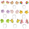 Spring Cartoon Headband Balloons for Children's Birthday Party Decoration and Gifts