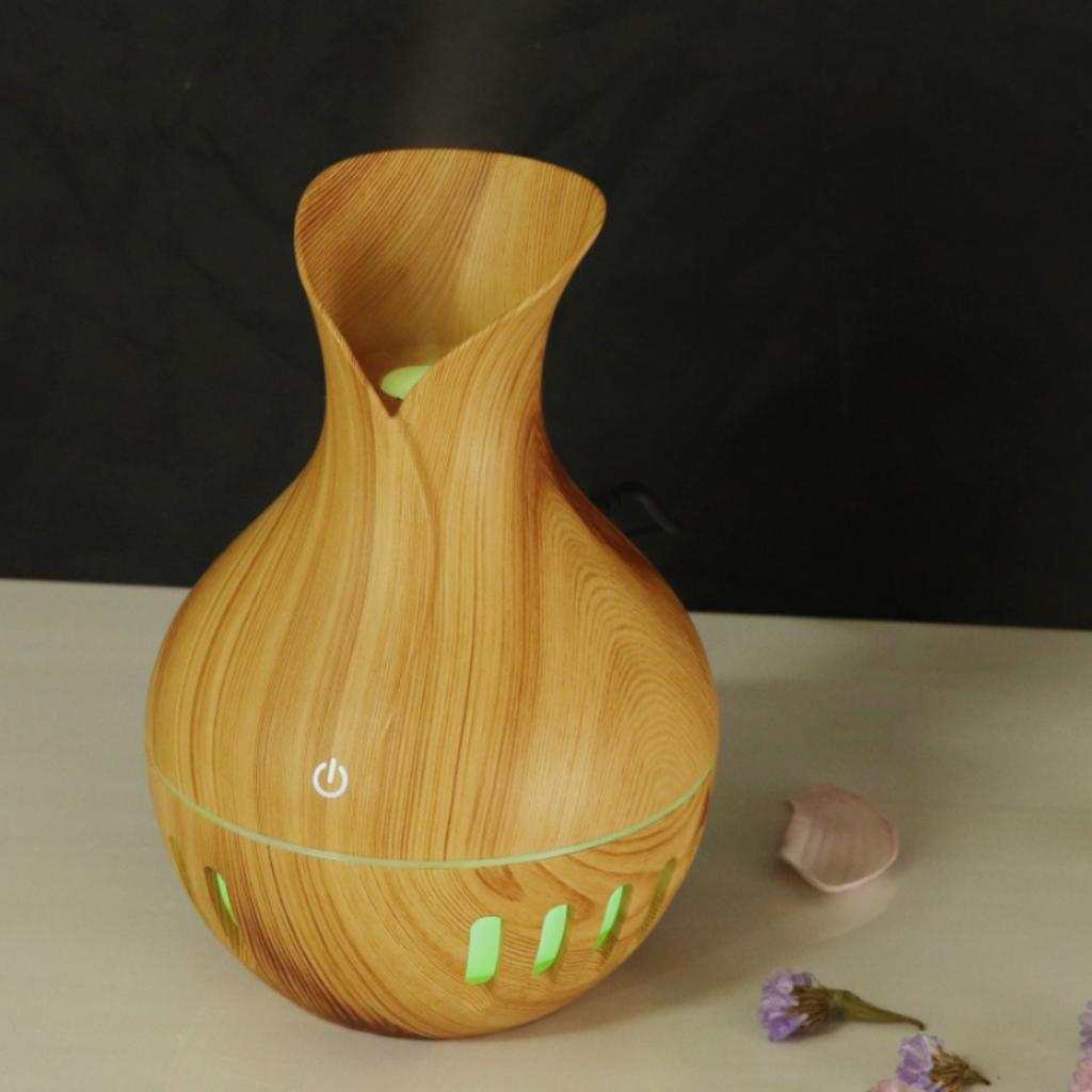 Air Humidifier Aromatherapy Diffuser Wooden 130ml