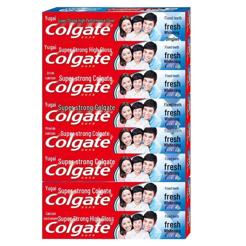 

Colgate Super Strong Fresh Gum Toothpaste Multi-Pack
