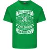First 30 Years of Childhood Funny 30th Birthday Unisexs Light Cotton TShirt