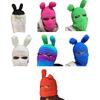 Balaclava Hat Funny Crocheted Hat for Women Men Cosplay- Picture Props