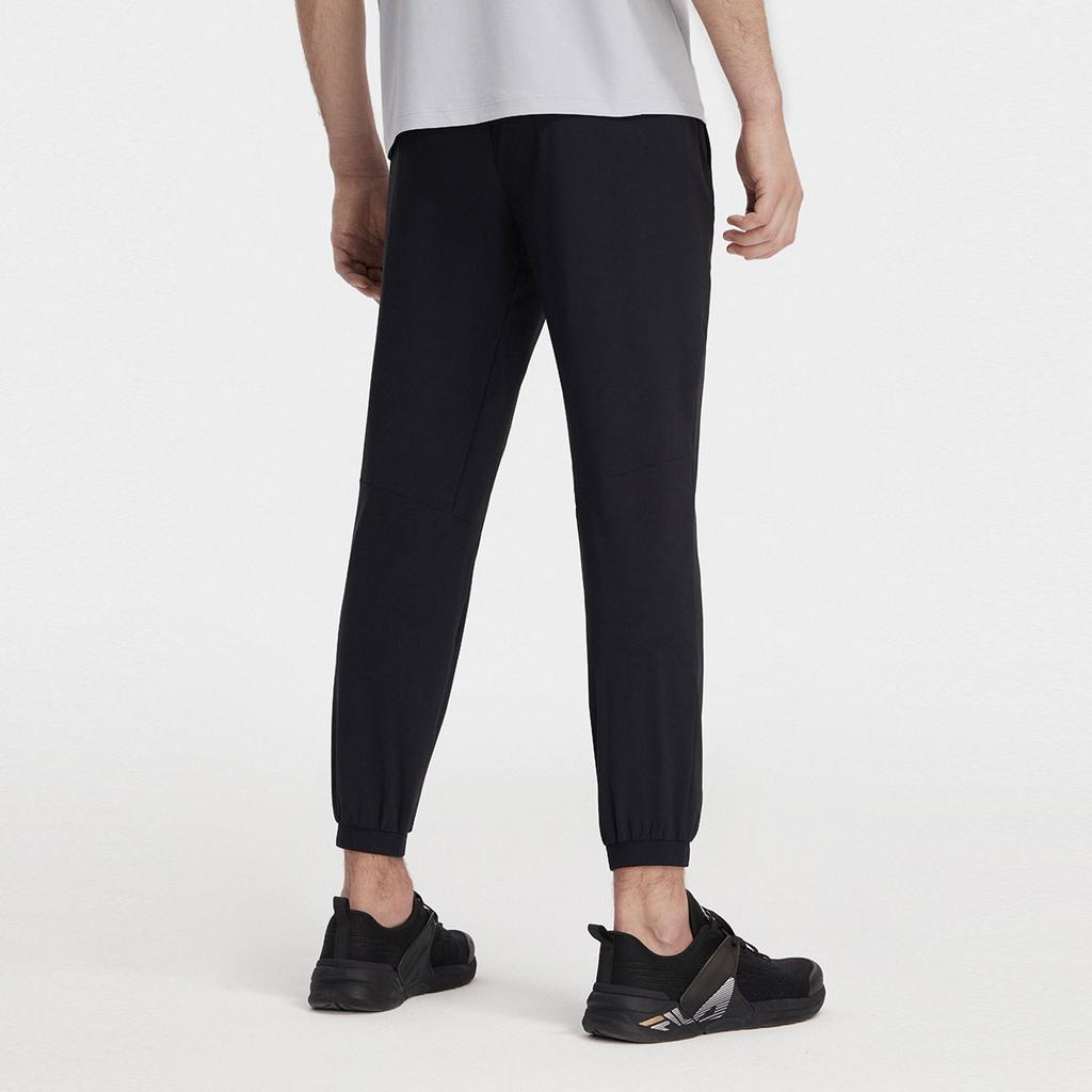 New FILA Knitted Sweatpants Men's Pitch Black A11M321609FBK