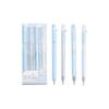 4Pcs Plastic Retractable Gel Pen 0.5MM Fine Point Gel Inks Pen Quick Dry Black Inks for Daily Journaling Note Taking