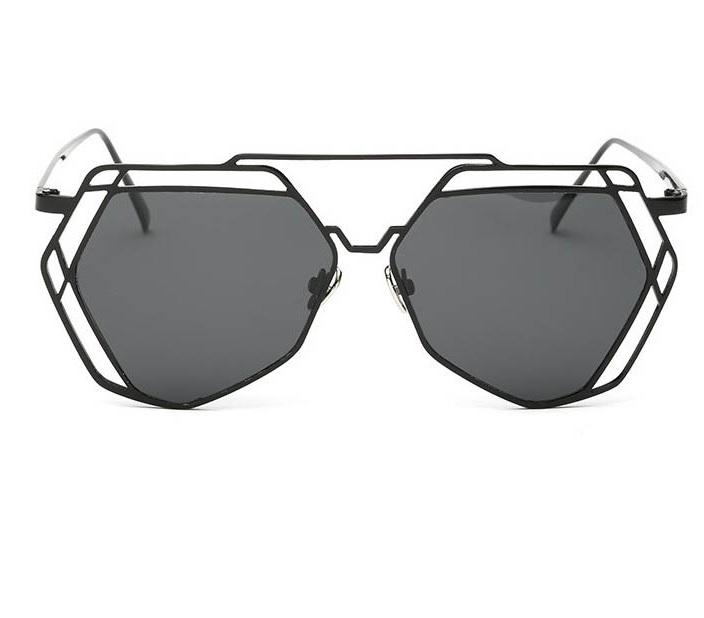 

Women Retro Ladies Vintage Shades Oversized Designer Large Sunglasses Women чорний