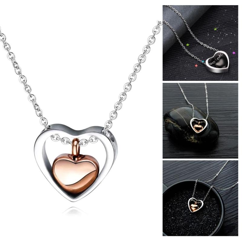 Durable Pet Ashes Necklace Embraces Commemorate Significant Moment with Long-Lasting Mementos Suitable for Pet Owners