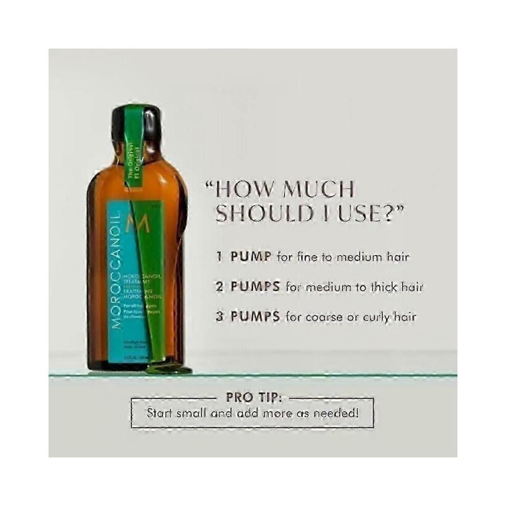 3X 2025 M Trattamento Olio per Capelli La Bottiglia Originale per Tutti i Tipi di Capelli, 100ml