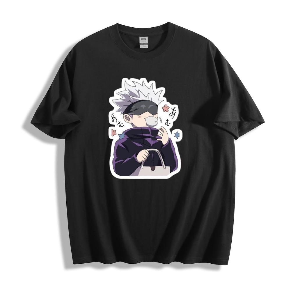 Jujutsu Kaisen Gojo Satoru T-Shirt - Cute Anime Character Design Unisex Tee