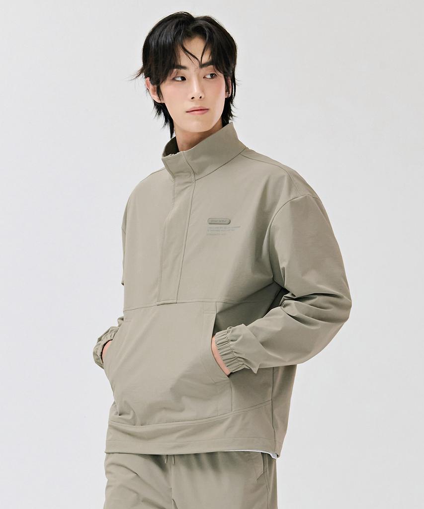 Chasecult Unisex Stretch High-Neck Anorak T-Shirt-Deru5119B0X