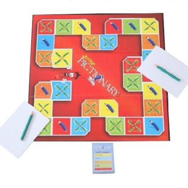 Pictionary Junior Tabellone Espressione con Disegni
