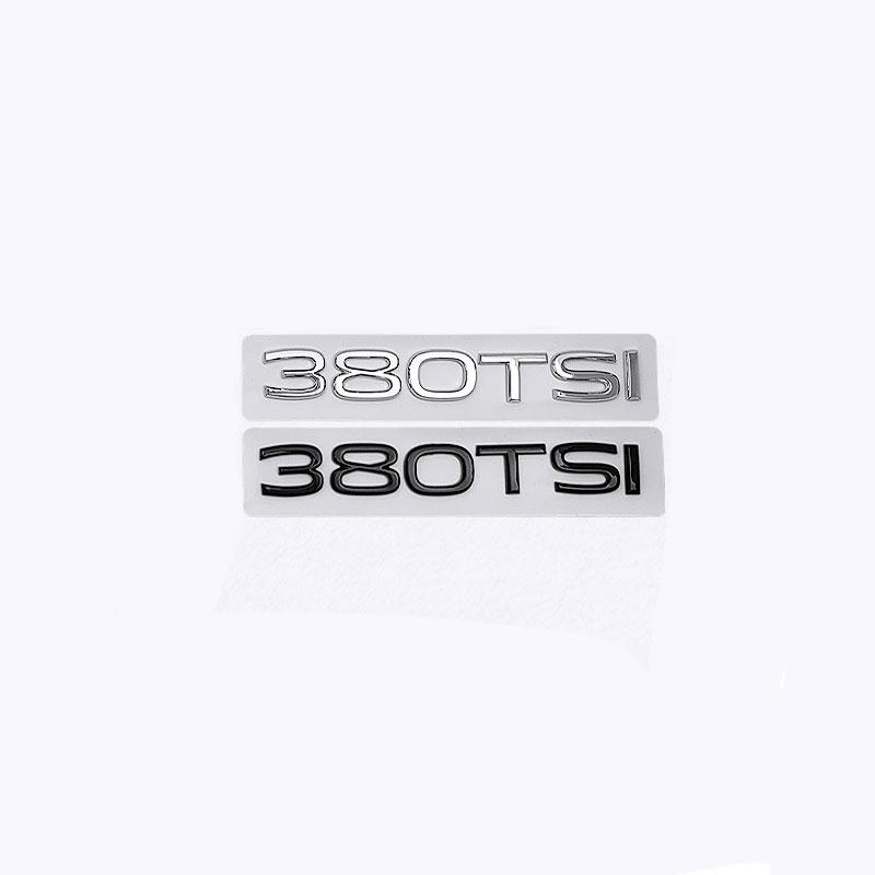 AAYT1 230TSI 280TSI 300TSI 330TSI 380TSI trunk labels new style number car stickers for Volkswagen refit rear boot displacement  logo