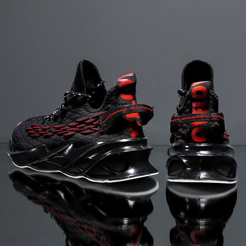 Fashion Cushioned Insole Running Thick Platform Male Sports Shoes Basketball Trends 2025 All Brands Breathable Gym Men's Casual Sneakers